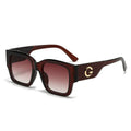 MACO Luxury G Square Sunglasses – European Stylish Oversized Designer Shades
