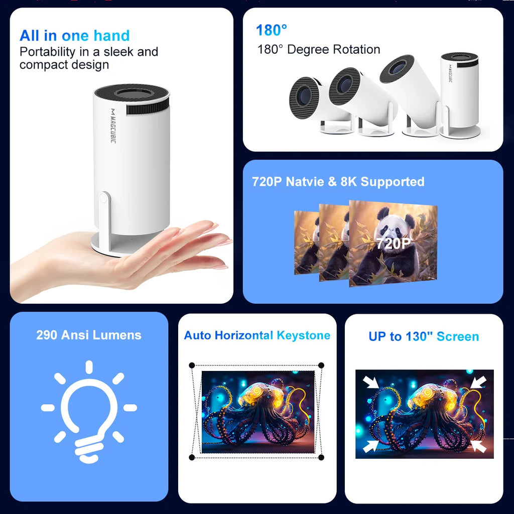 MACO Pro 4K Cinema Mini-Beamer