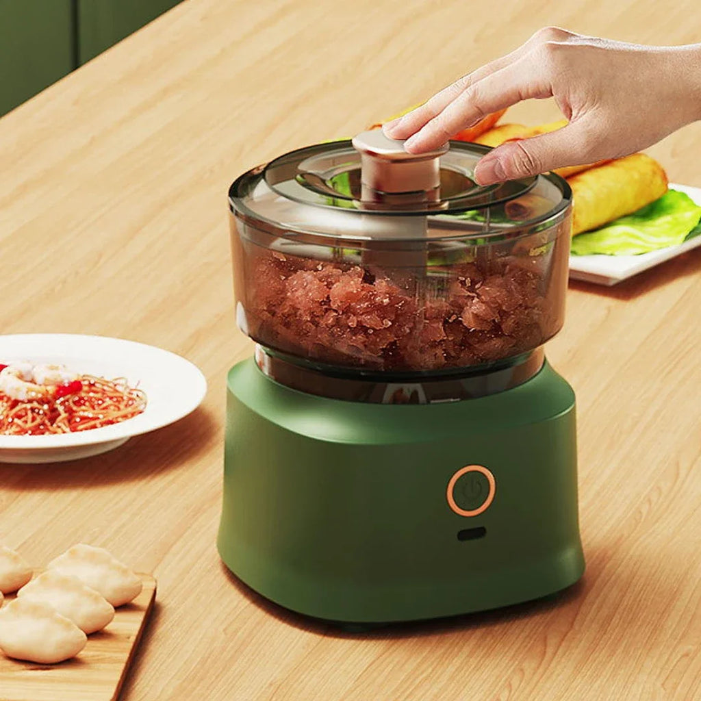MACO Luxury Wireless Mini Food Chopper – Electric Garlic Masher & Kitchen Meat Grinder