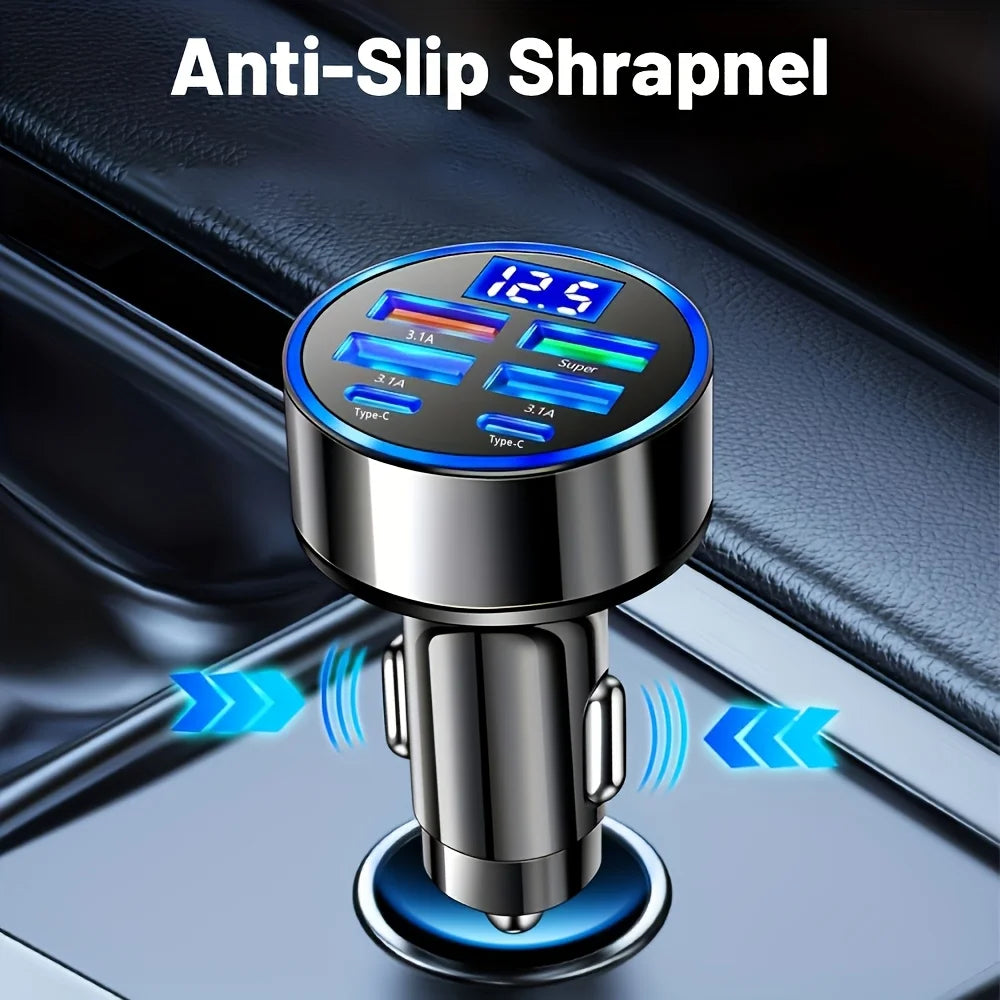 MACO-STORE | 6-in-1 Fast Charging Car Adapter