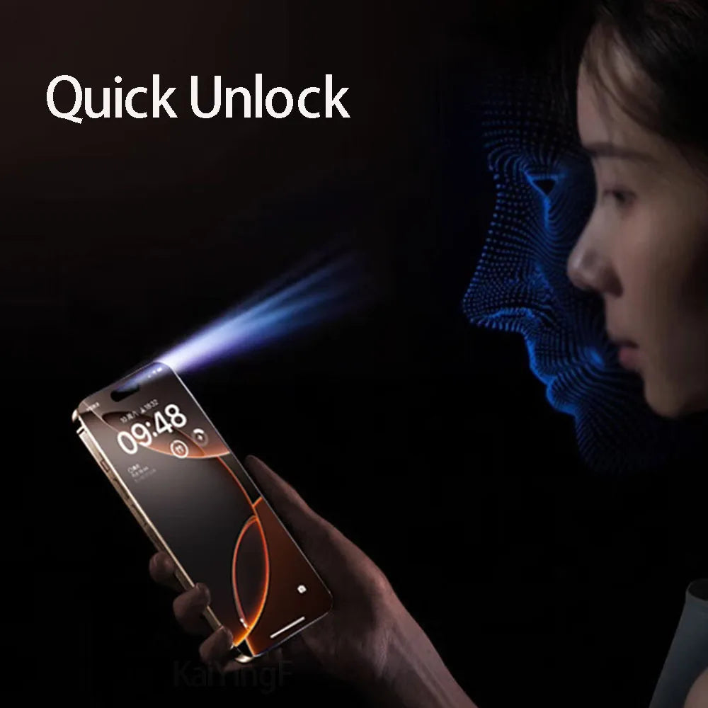MACO Diamond Anti-Spy Screen Protector | Privacy Tempered Glass for iPhone 11-18
