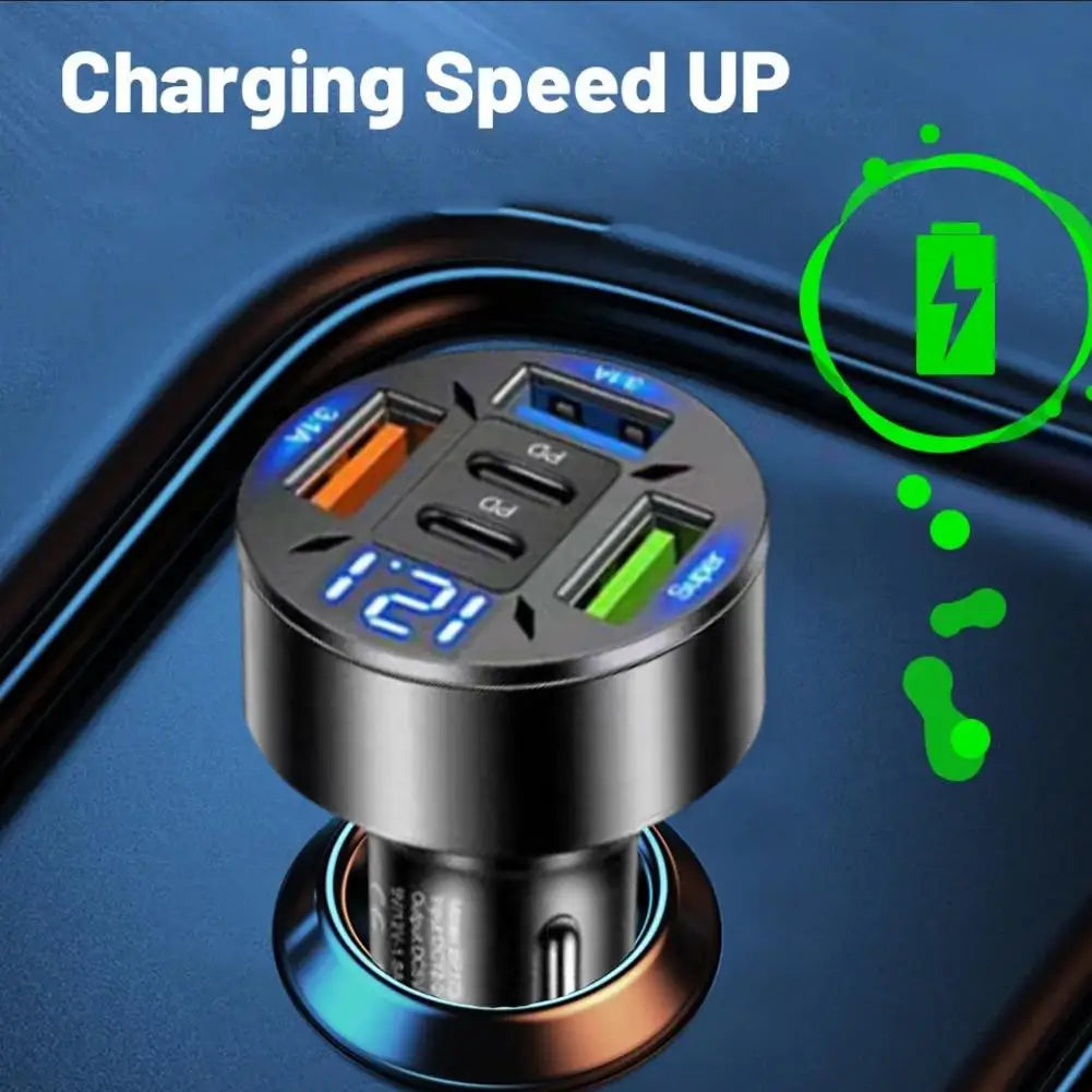 MACO-STORE | 5-Port Fast Car Charger