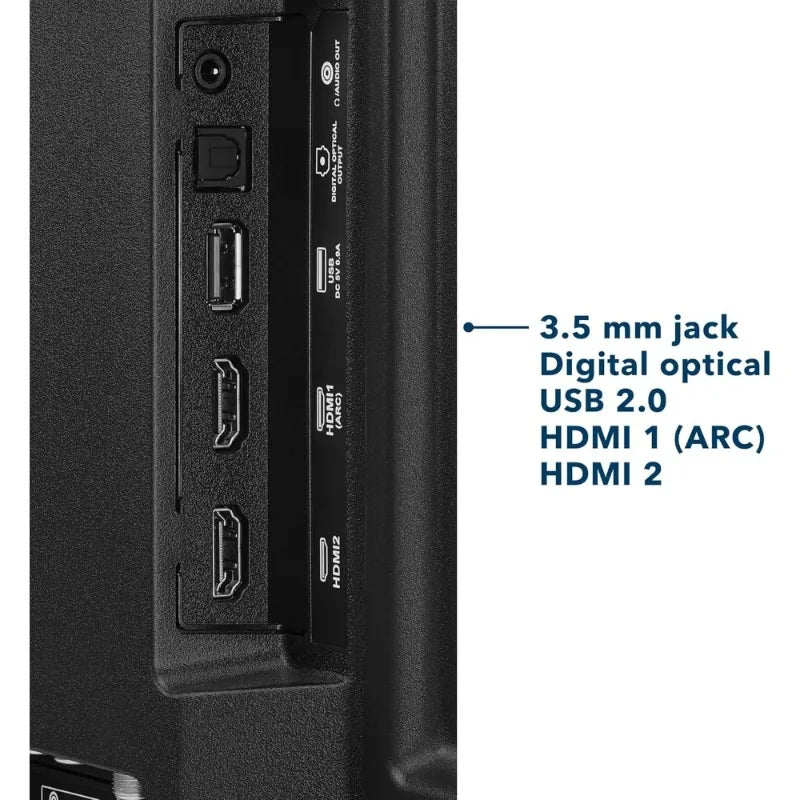 MACO 32" HD LED Smart Android TV — Inkl. Alexa Sprachfernbedienung & Free Live TV