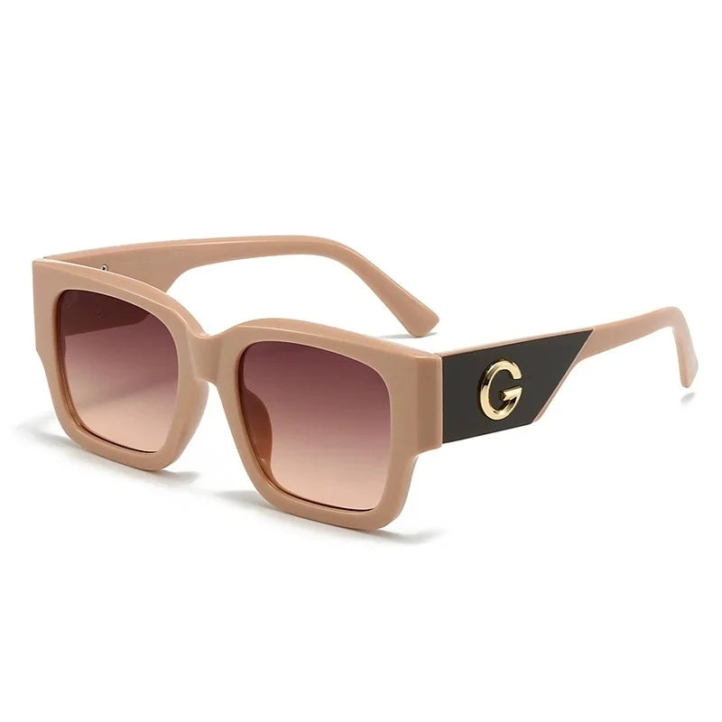 MACO Luxury G Square Sunglasses – European Stylish Oversized Designer Shades