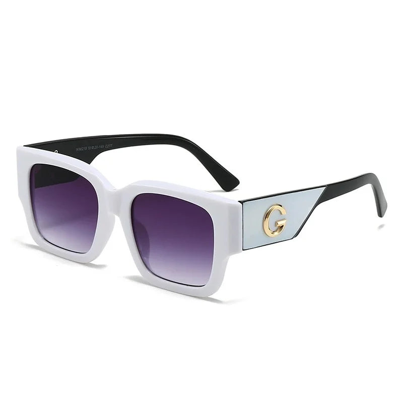 MACO Luxury G Square Sunglasses – European Stylish Oversized Designer Shades