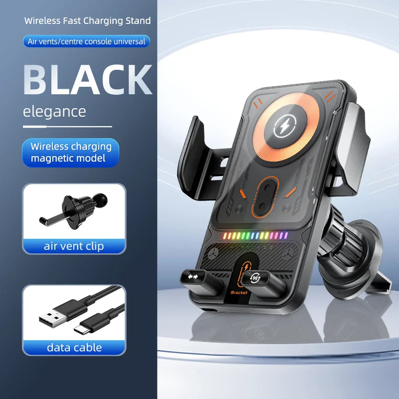 MACO-STORE | Magnetic Wireless Car Charger & Phone Mount
