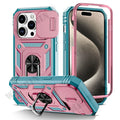 MACO Tactical Heavy-Duty iPhone Armor Case | 360° Metal Kickstand & Camera Shield