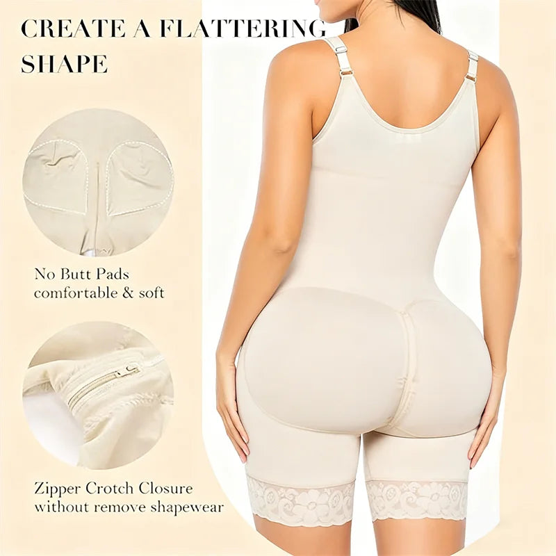 MACO Luxury Fajas Colombianas Full Body Shaper – Stage 3 Postpartum Tummy Slimming Girdle