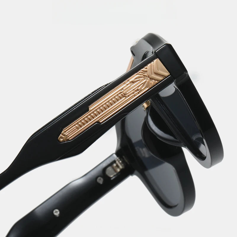 MACO Luxury Designer Pilot Sunglasses – High-End Metal Decoration Fashion Shades