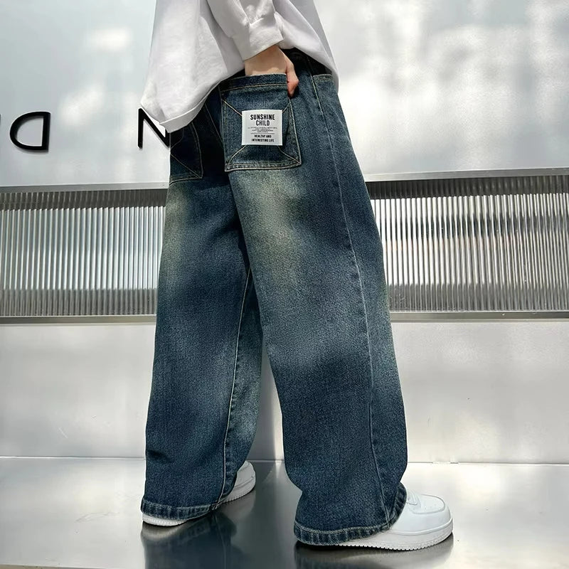 MACO Kids Vintage Denim Trousers – Casual High-Waist Komfort-Kinderjeans