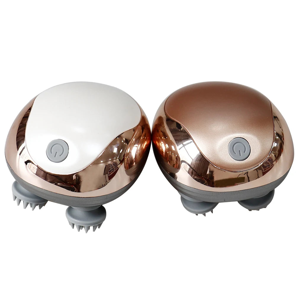 MACO Luxury Waterproof Scalp Massager – Electric Hair Growth & Stress Relief Kneading Device