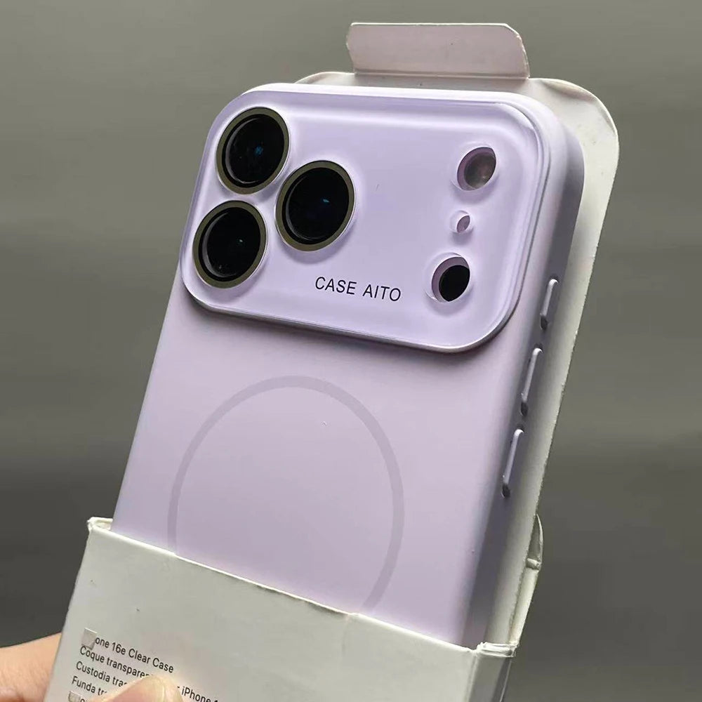 MACO Magsafe Luxus Liquid Silicone Case — Ultra-Magnet Cover für iPhone 13 bis 17 Pro Max