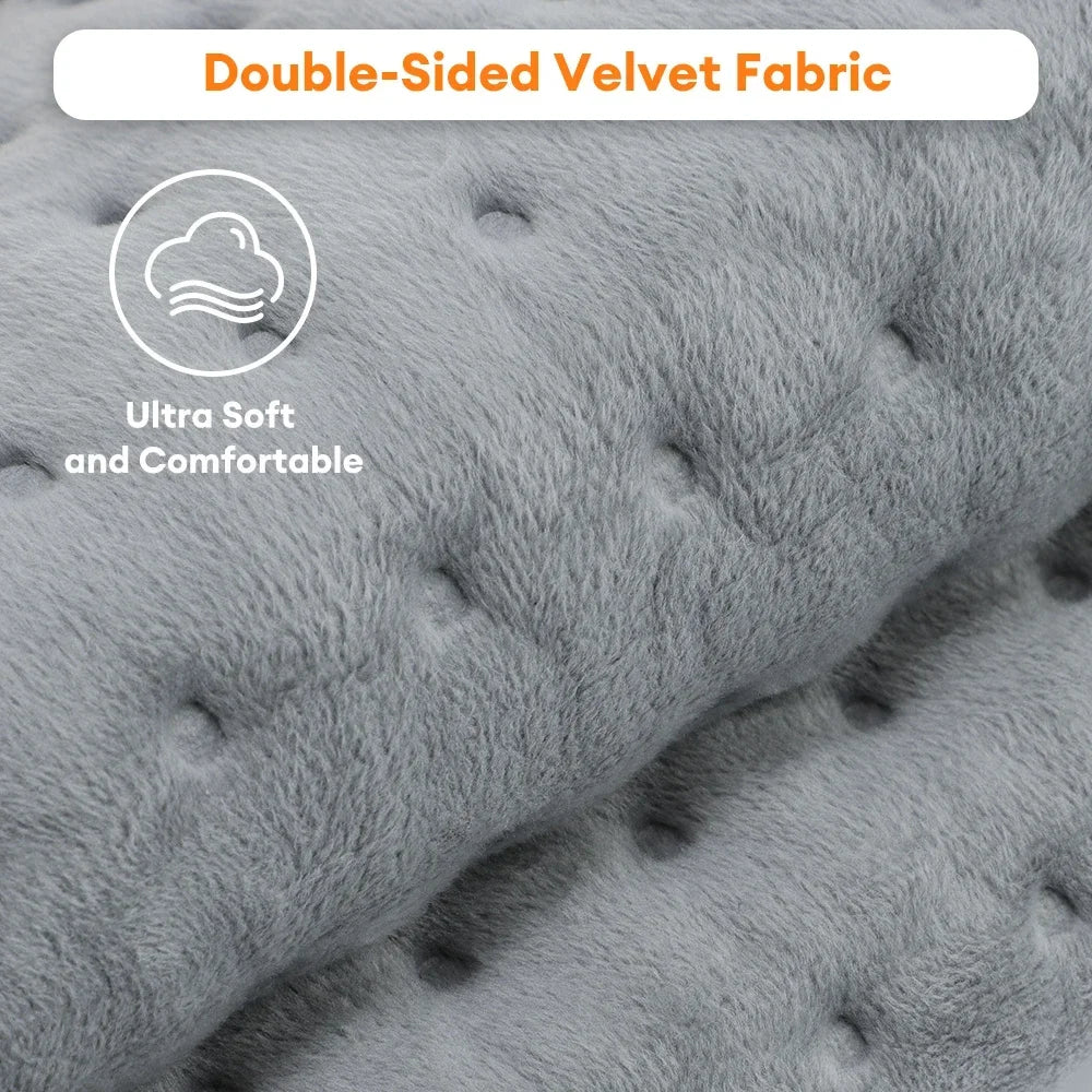 MDBODY XXL Therapeutic Electric Heating Pad | 9-Level Intelligent Temperature Control Blanket for Back & Neck