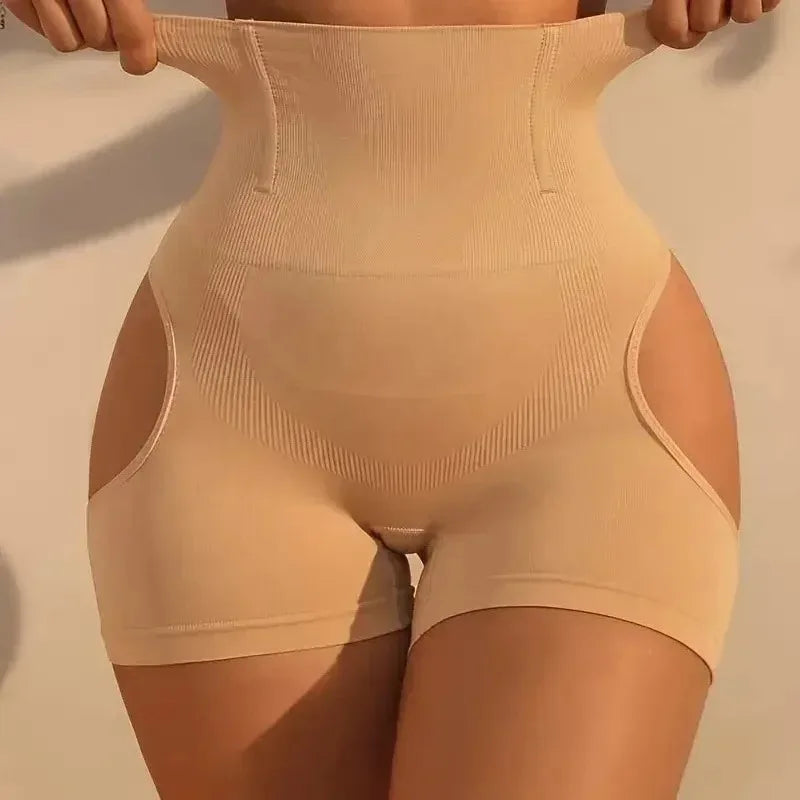 MACO 3-in-1 High-Waist Bauch-Weg-Panty & Po-Push-Up Shaper Shorts