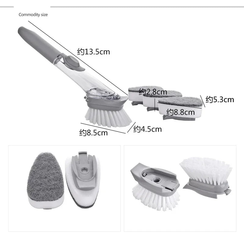 MACO-STORE | 2-in-1 Dishwashing Brush