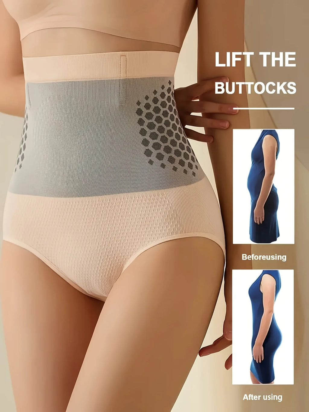 MACO 360° High-Waist Shapewear-Panty — Nahtloser Bauch-Weg-Slip