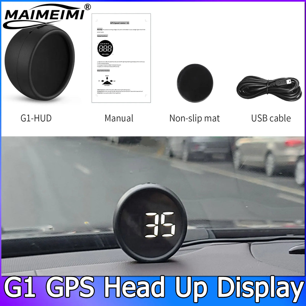 MACO-STORE | G1 GPS Head-Up Display