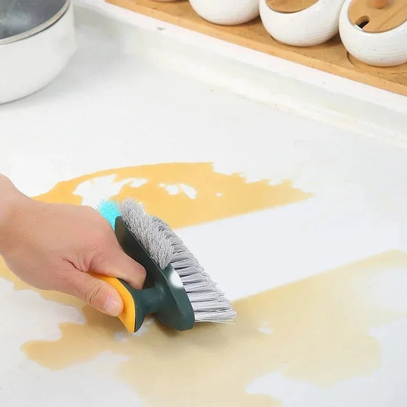 MACO Luxury Silicone Magic Cleaning Brush – Antibacterial Heat-Resistant Scrubber Pad