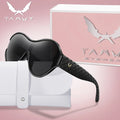 MACO Luxury Oversized Round Sunglasses – Outdoor Sport Goggles with Premium Box