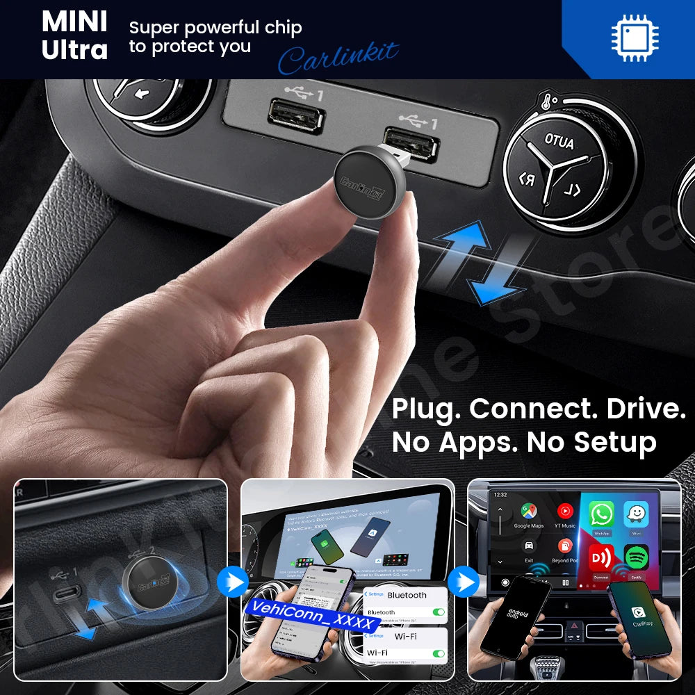 MACO-STORE | Wireless CarPlay & Android Auto Adapter