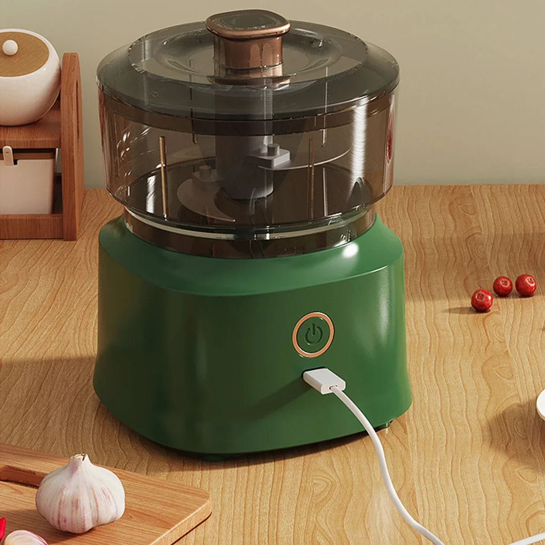 MACO Luxury Wireless Mini Food Chopper – Electric Garlic Masher & Kitchen Meat Grinder