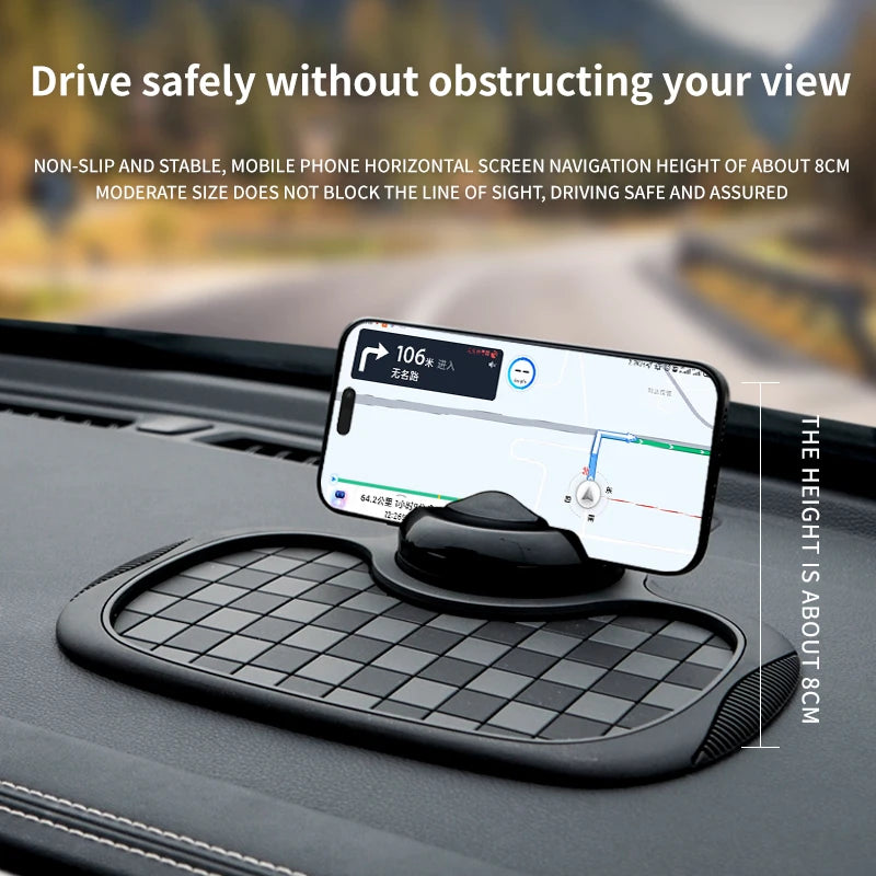 MACO 3-in-1 Nano-Grip Automatte & Telefonhalter