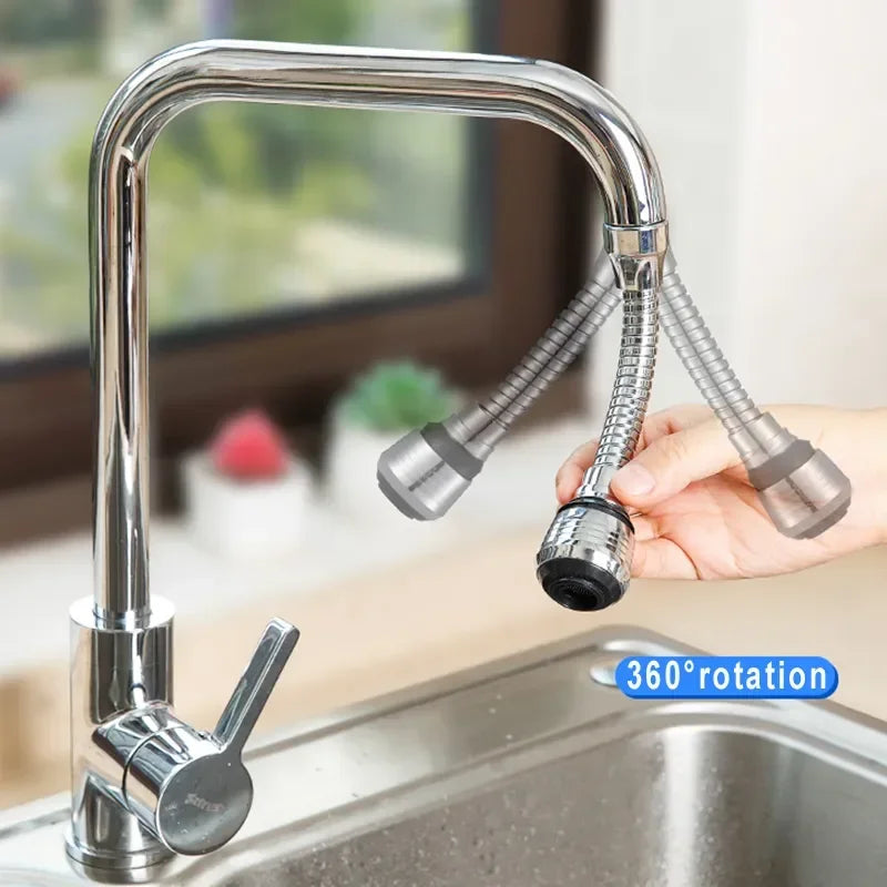 MACO Luxury 360° Rotatable Faucet Extender – High Pressure Water Saving Nozzle