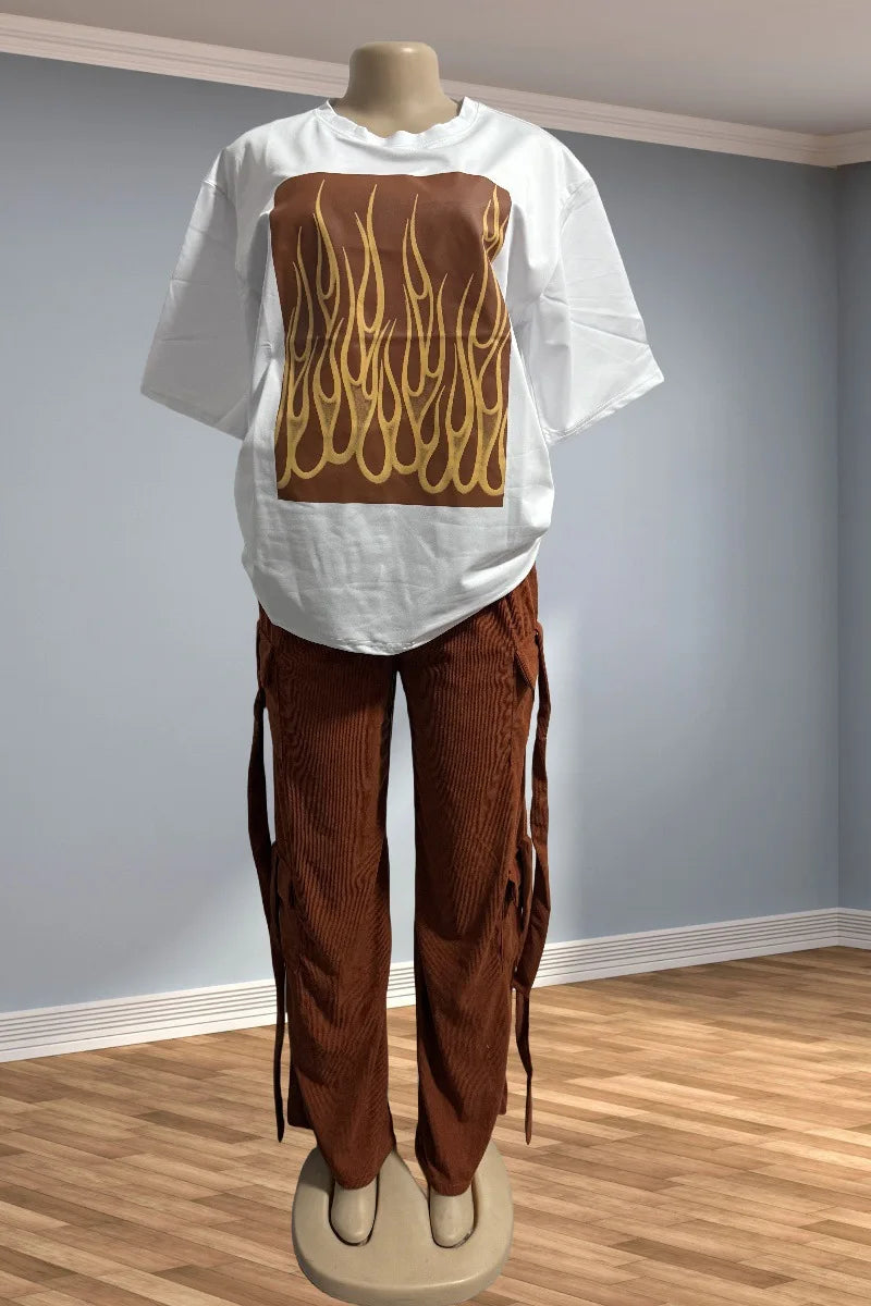 MACO Luxury Dashiki African Set – Vibrant Culture Top & Pants Two-Piece Suit