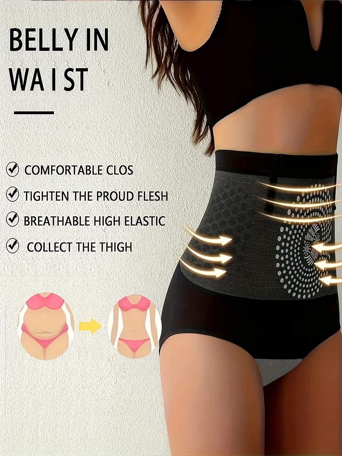 MACO 360° High-Waist Shapewear-Panty — Nahtloser Bauch-Weg-Slip