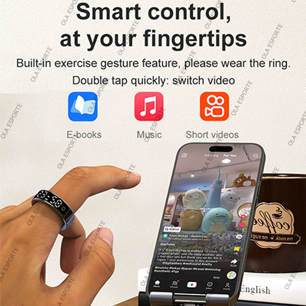 MACO-STORE | Smart Ring with Touch Display