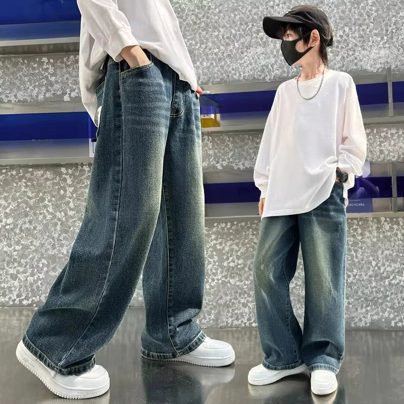 MACO Kids Vintage Denim Trousers – Casual High-Waist Komfort-Kinderjeans