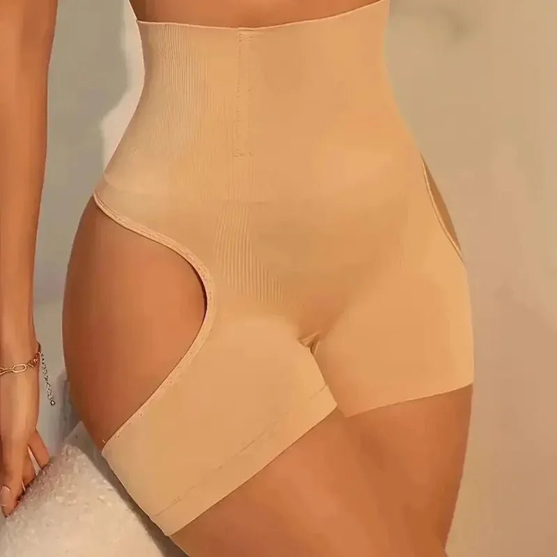MACO 3-in-1 High-Waist Bauch-Weg-Panty & Po-Push-Up Shaper Shorts