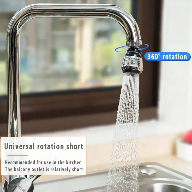MACO Luxury 360° Rotatable Faucet Extender – High Pressure Water Saving Nozzle